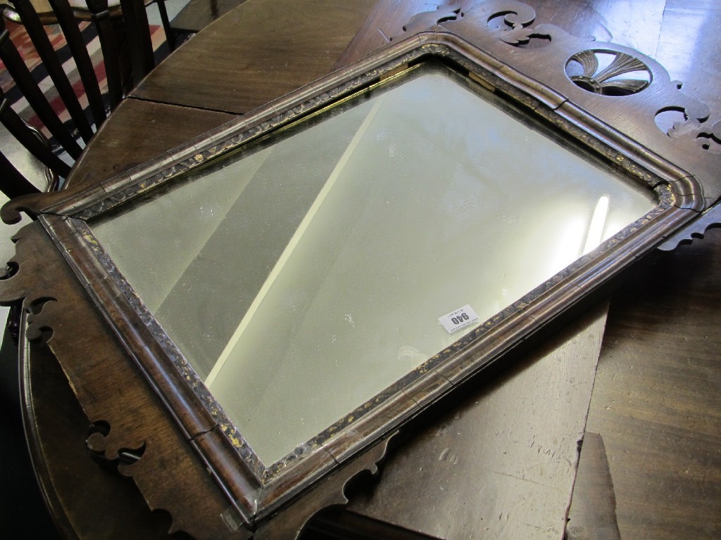 Appraisal: Regency mahogany wall mirror