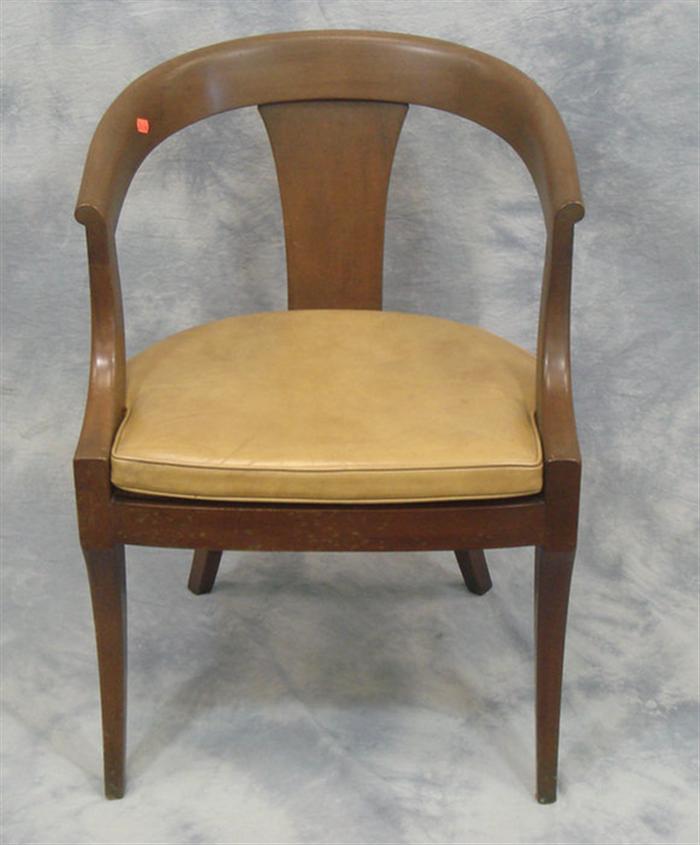 Appraisal: Set of eleven mahogany Kittinger style arm chairs with removable