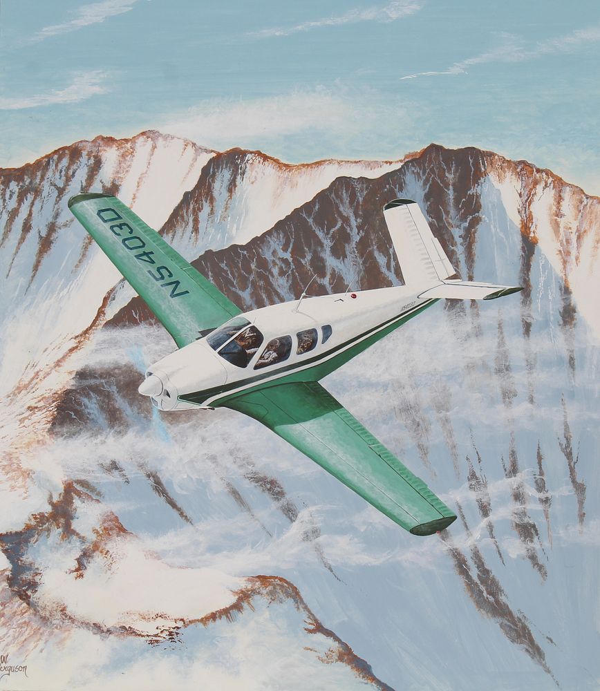 Appraisal: Steve Ferguson B Beechcraft Bonanza Steve Ferguson American B Beechcraft