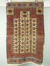 Appraisal: PRAYER MAT - ' x ' - Geometric designs in