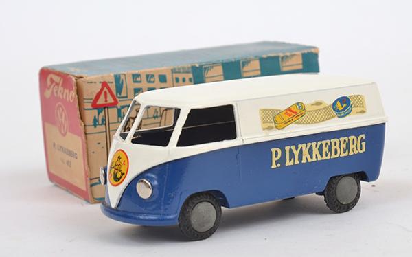 Appraisal: TEKNO VW MODEL 'P LYKKEBERG' WHITE UPPER AND BLUE LOWER