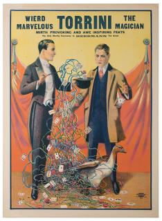 Appraisal: Torrini Weird Marvelous Torrini the Magician Chicago National Printing and