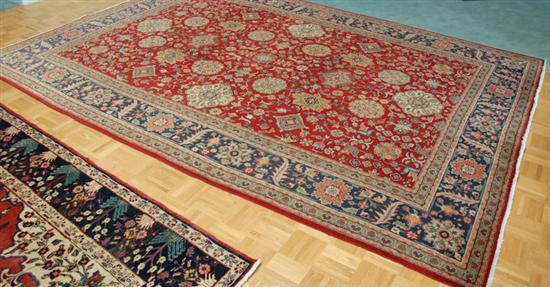 Appraisal: Old Persian Tabriz Rug ' x '