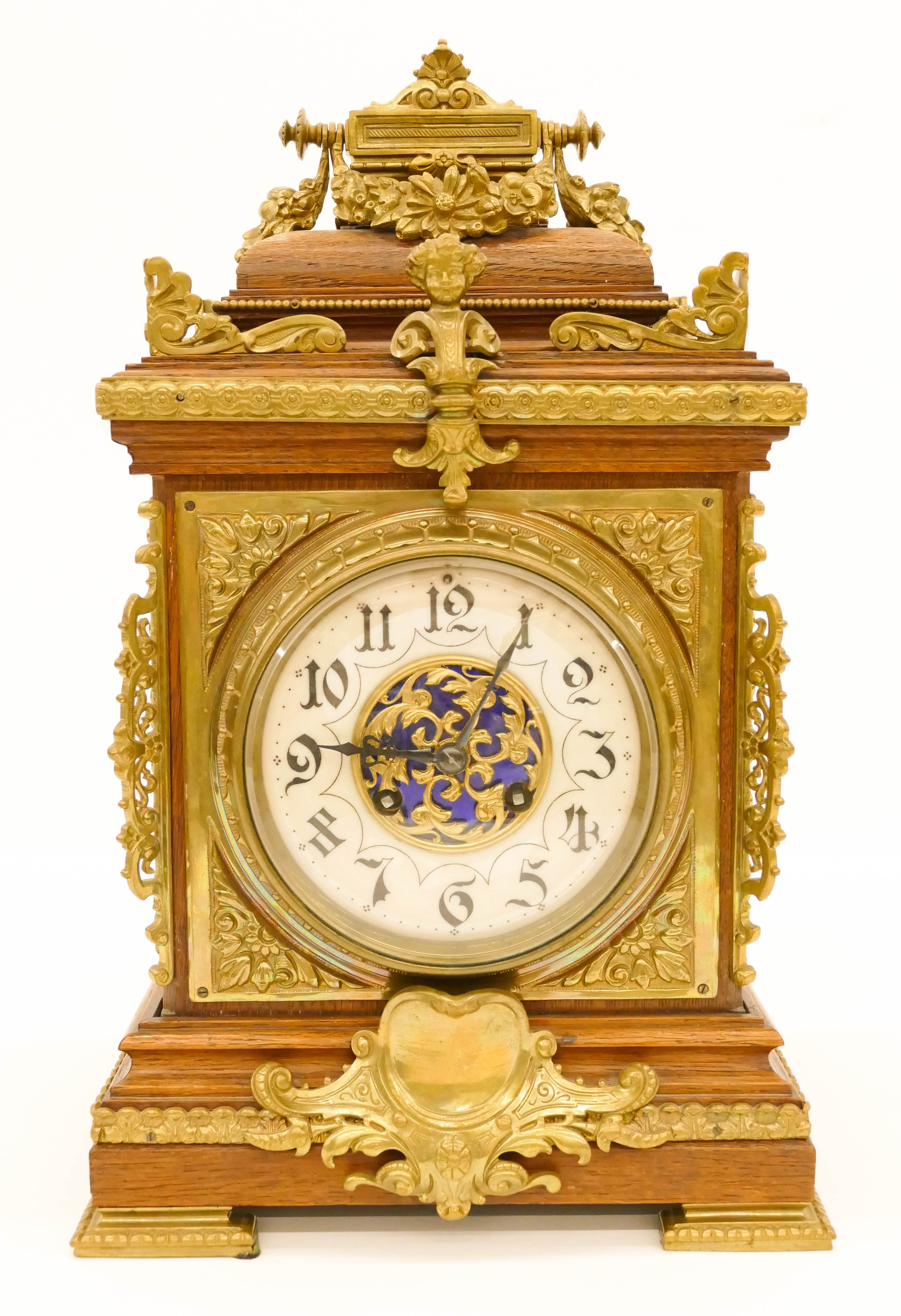 Appraisal: Antique French L Marti Ornate Bracket Clock ''x ''x ''