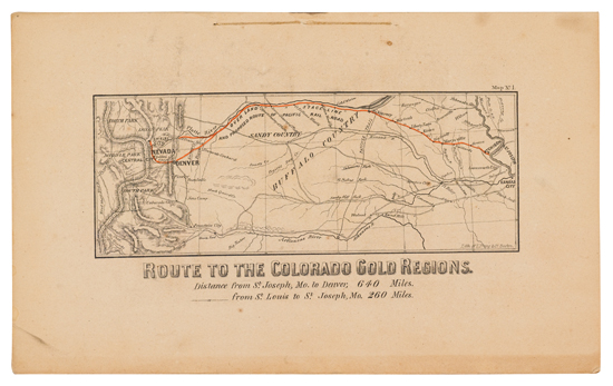 Appraisal: COLORADO Chace George I Boston Mining Company Nevada Gold District