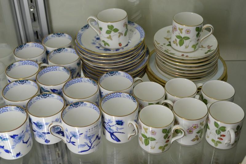 Appraisal: COLLECTION OF ASSORTED CHINA INCL ROYAL GRAFTON DEMITASSE SET FOR