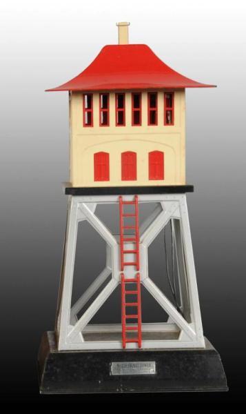 Appraisal: Lionel No Signal Tower Description Pre-war Includes box White and