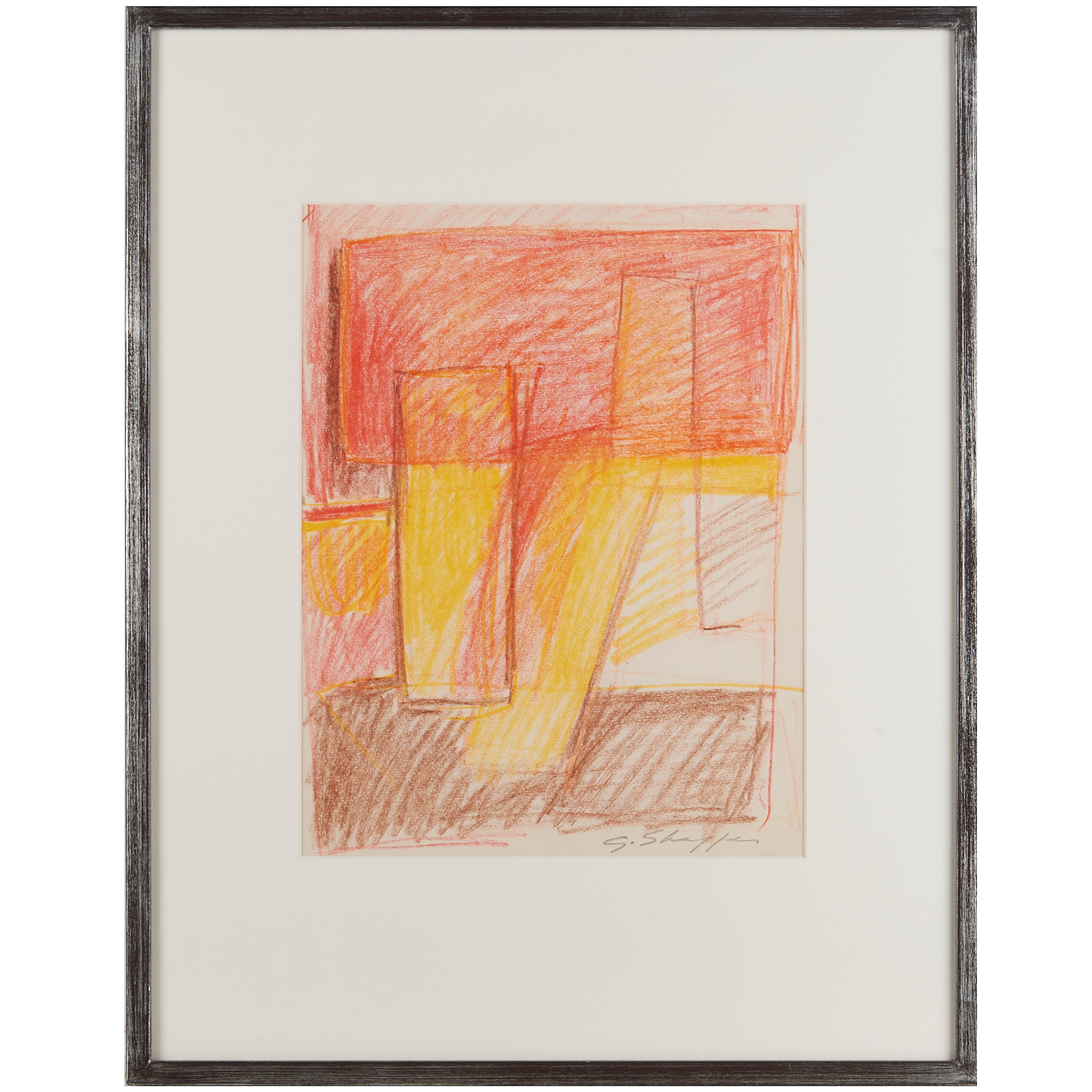 Appraisal: GARY LEE SHAFFER PASTEL DRAWING Gary Lee Shaffer American -