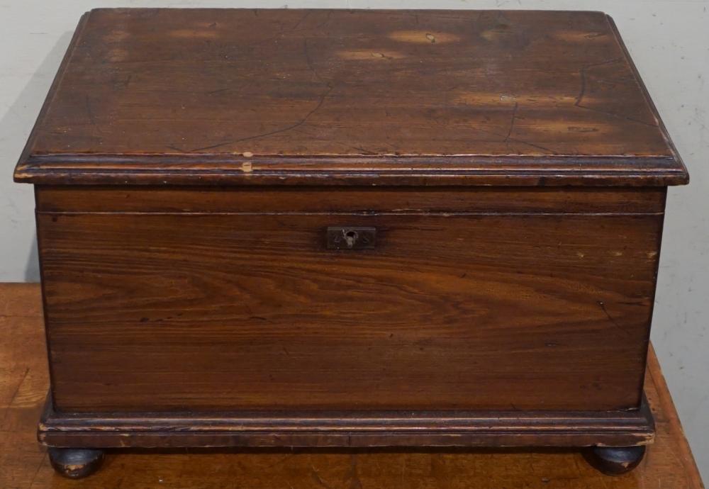 Appraisal: WILLIAM MARY STYLE DIMINUTIVE BLANKET CHEST X X IN X