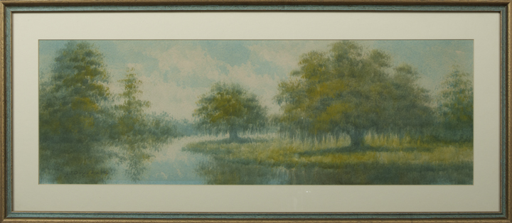 Appraisal: Alexander John Drysdale American New Orleans - Cypress and Oak