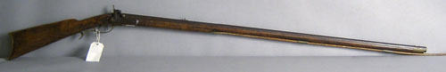 Appraisal: Kentucky long rifle with maple stock by Lamb Sons