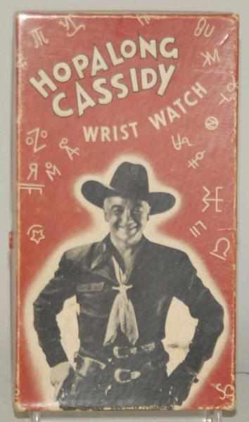 Appraisal: Vintage Hopalong Cassidy Wristwatch Includes original box Made by US