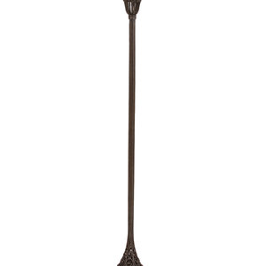 Appraisal: Style of Louis Katona th Century Floor Lamp wrought iron