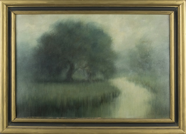 Appraisal: Drysdale Alexander Untitled River Scene Drysdale Alexander U S -