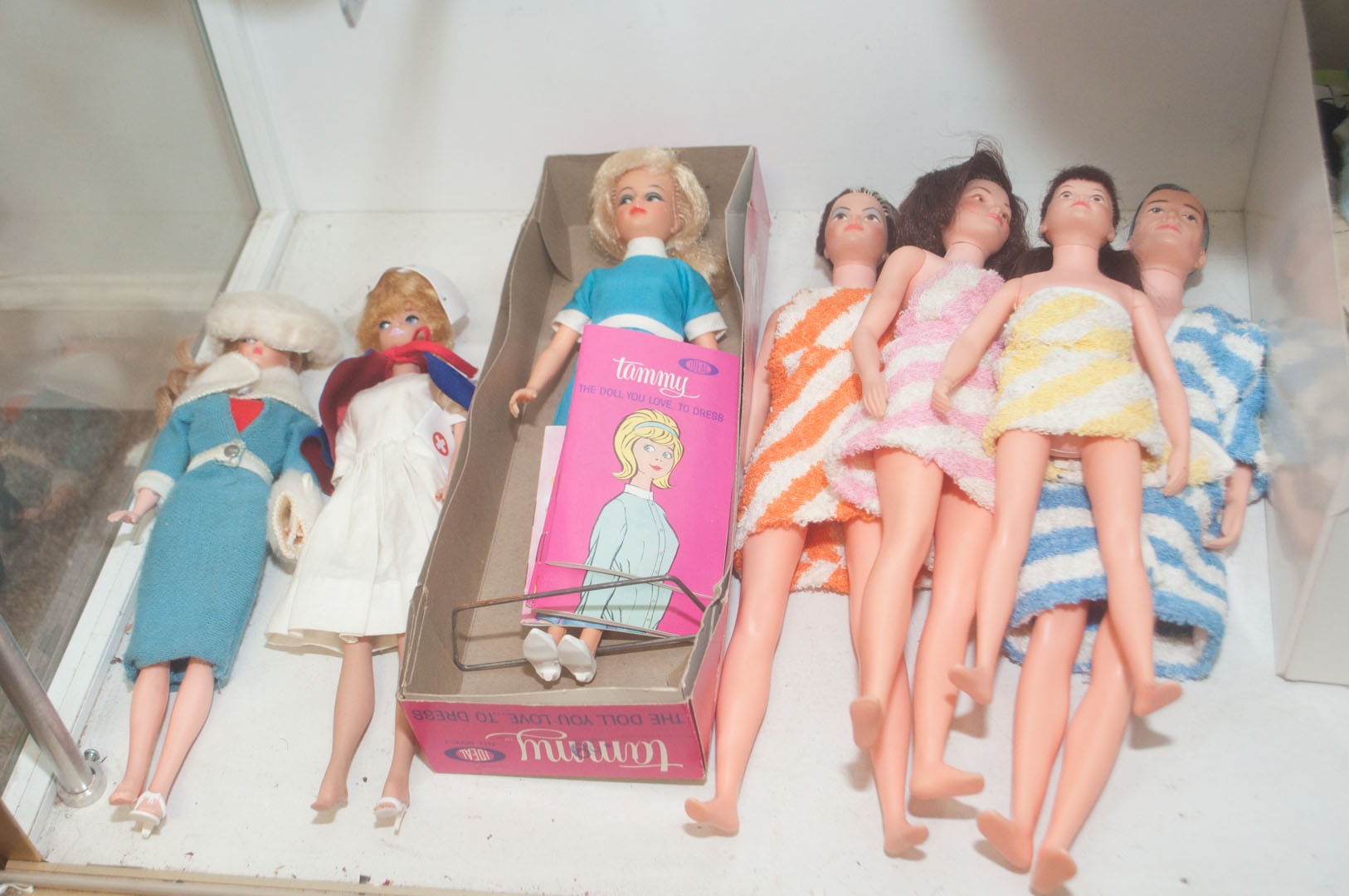 Appraisal: Assortment of Barbie Tammy dolls and accessories