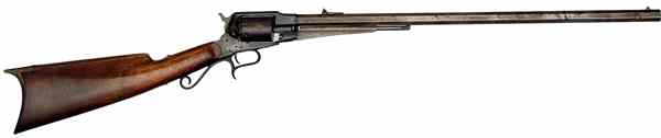 Appraisal: Remington Cartridge Conversion Revolving Rifle cal rimfire conversion '' octagonal