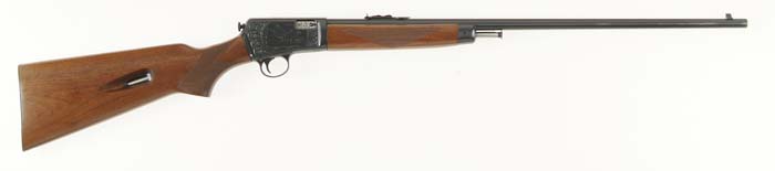 Appraisal: DELUXE ENGRAVED WINCHESTER MODEL SEMI-AUTO RIFLE Cal LR SN Usual