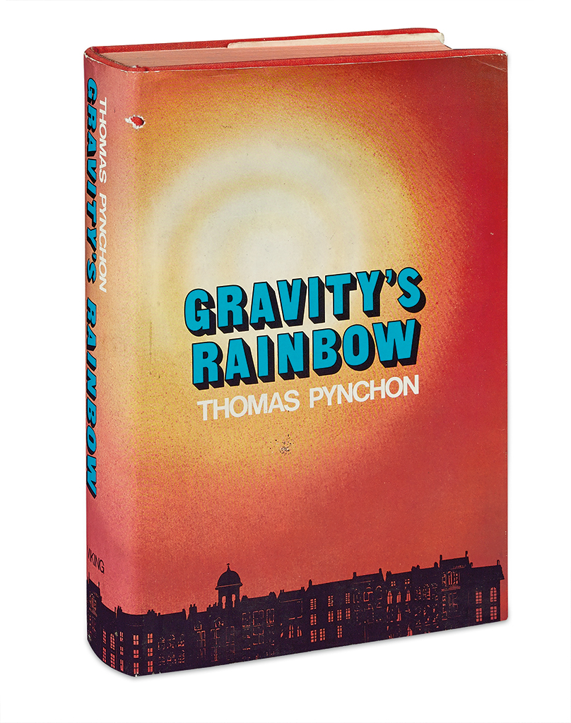 Appraisal: PYNCHON THOMAS Gravity's Rainbow Thick vo publisher's salmon cloth dust