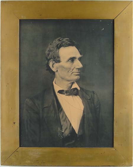 Appraisal: ALEXANDER HESLER American - ABRAHAM LINCOLN Large printed photo of