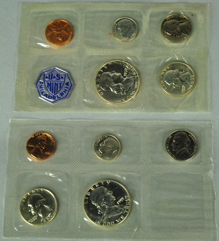 Appraisal: Two Silver Proof Sets FLAT and Coins are in original