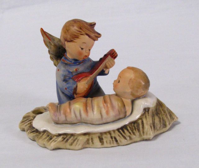 Appraisal: MI Hummel Full Bee Mark Figurine including Lullaby Candleholder