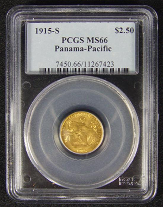 Appraisal: -S Pan-Pac Gold Commemorative Coin Original mintage This example is