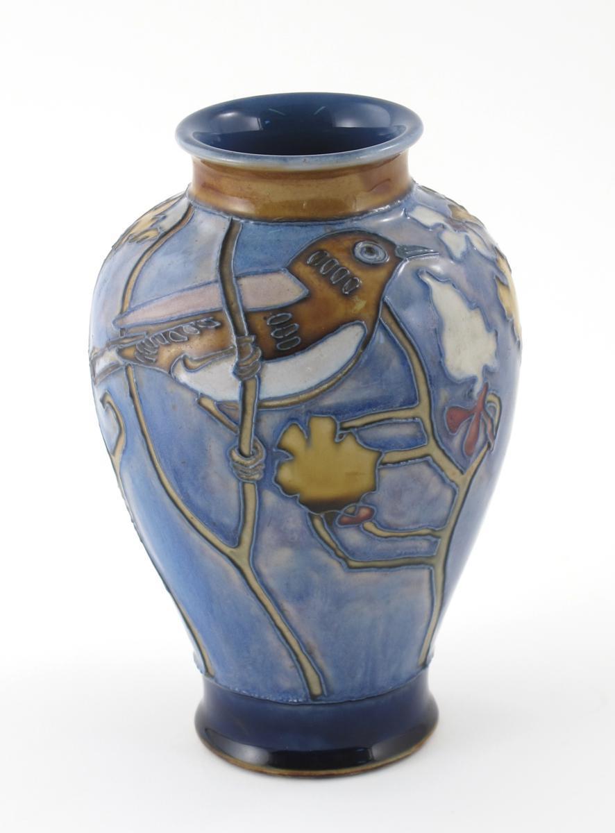 Appraisal: A Royal Doulton stoneware vase by Harry Simeon