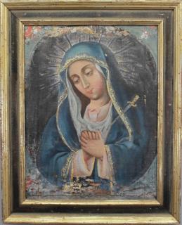 Appraisal: th C Spanish School Portrait of Saint Teresa th C