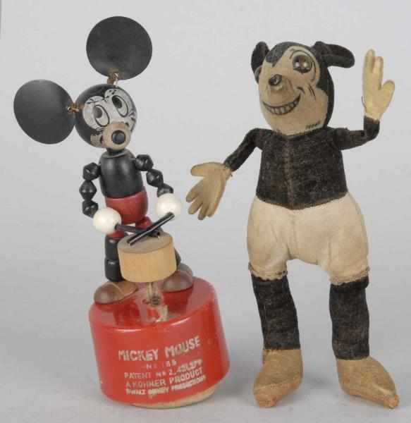 Appraisal: Lot of Walt Disney Mickey Mouse Items Description Includes small