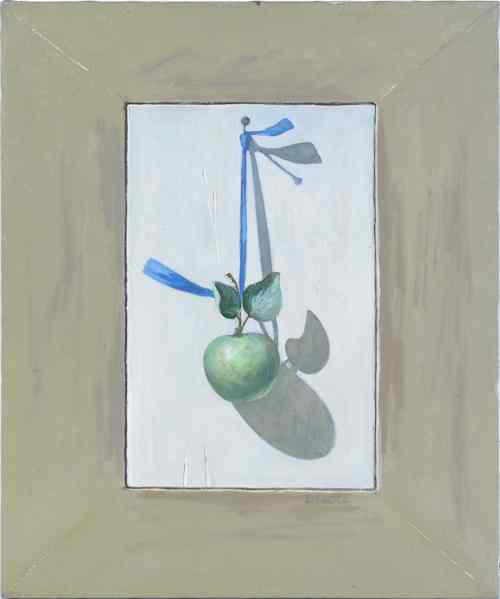 Appraisal: Marc Schoettle American - two oil on canvas still lifes