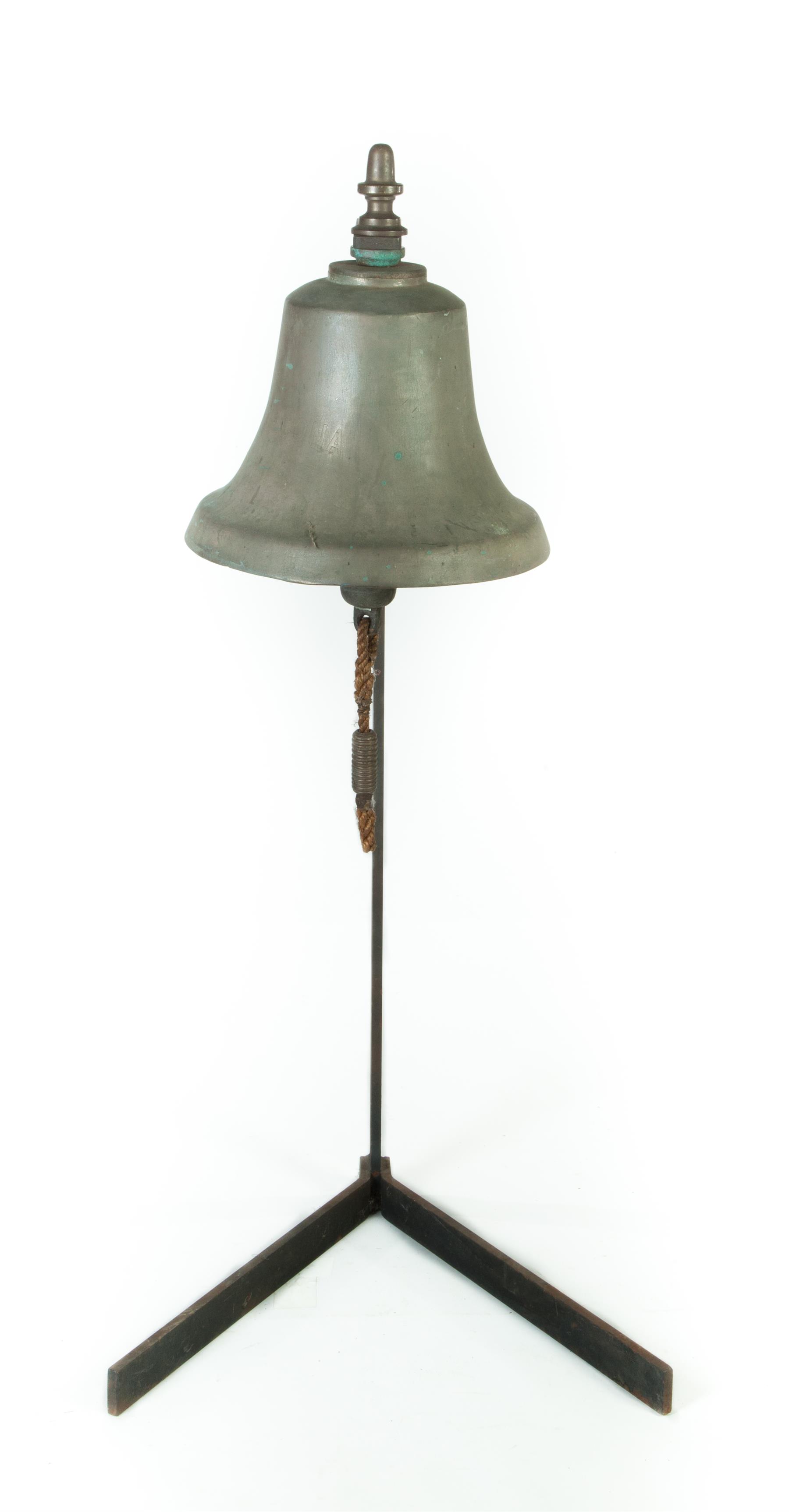 Appraisal: BRASS SHIP BELL Ca From the Great Lakes ship Stadacona