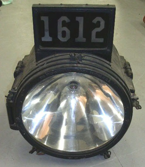 Appraisal: Locomotive headlight The Pyle National Co diam overall h