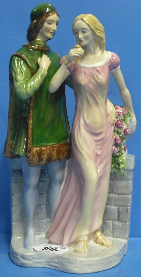 Appraisal: Coalport Figure Group Romeo and Juliet height cm