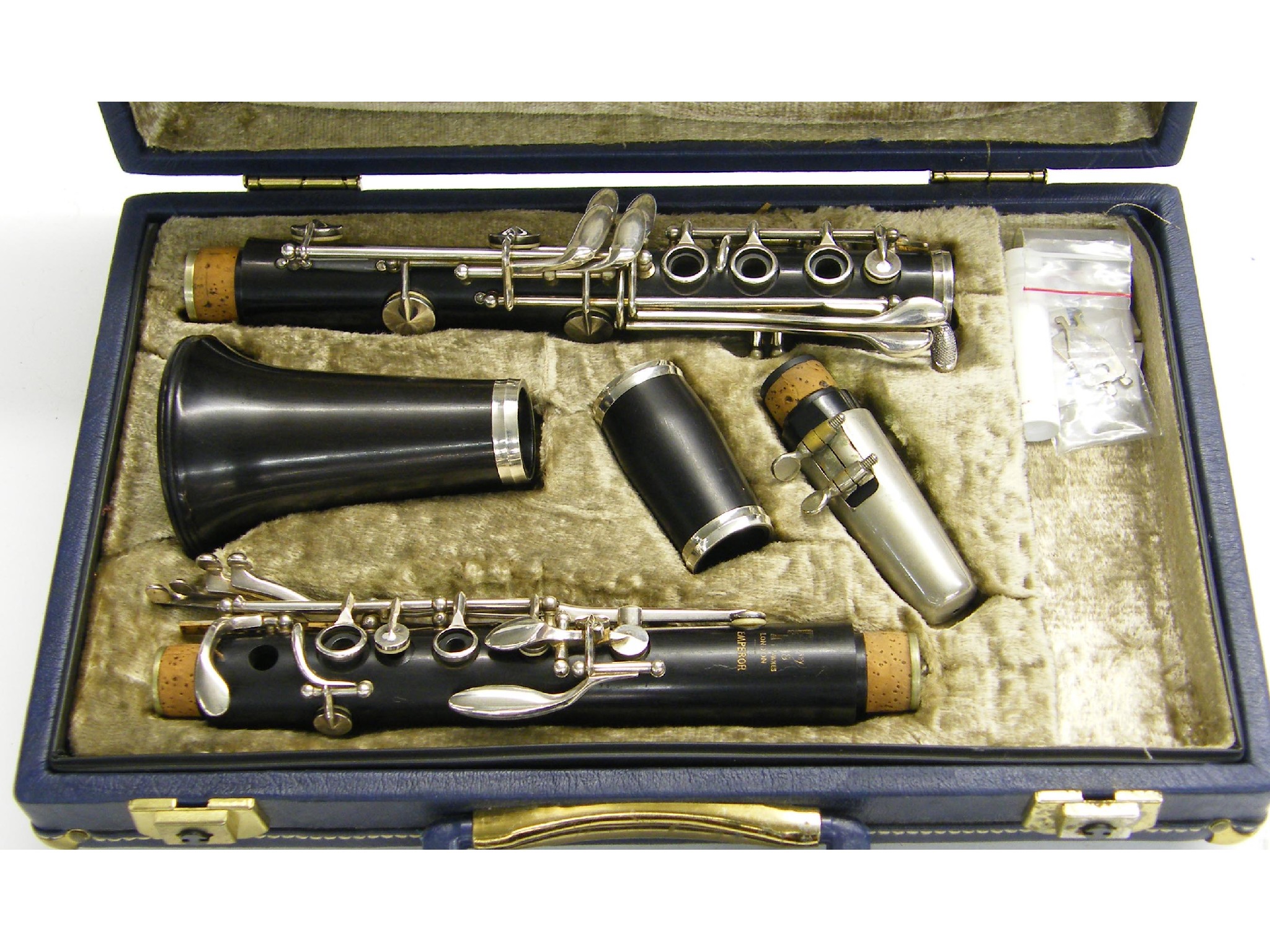 Appraisal: Boosey Hawkes Emperor clarinet ser no case