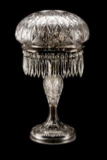 Appraisal: American Two American th century An American brilliant cut glass