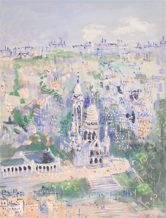 Appraisal: Sale Lot Jean Dufy French - Paris gouache on paper