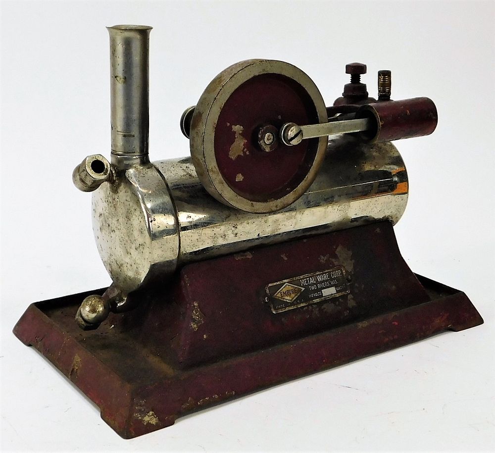 Appraisal: Empire Overtype Electric Steam Engine United States th Century Horizontal