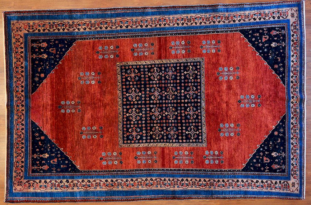 Appraisal: Fine Kashgai Shiraz Rug Persia x fourth quarter- th century