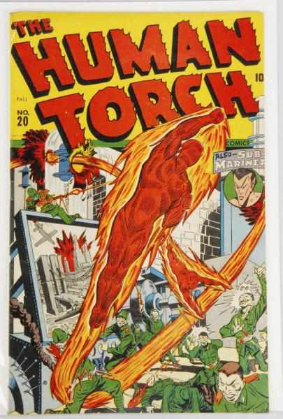 Appraisal: The Human Torch Comic Book No This issue maintains its