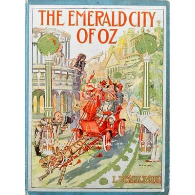 Appraisal: L FRANK BAUM FIRST EDITION The Emerald City of Oz