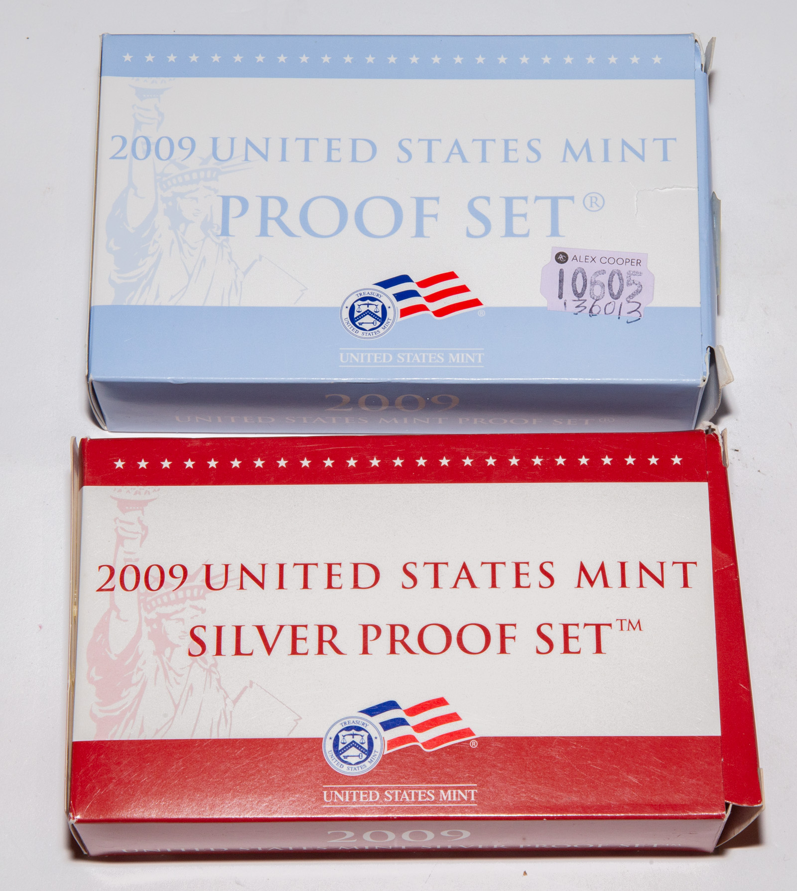 Appraisal: SILVER PROOF SET REGULAR PROOF SET These have both the