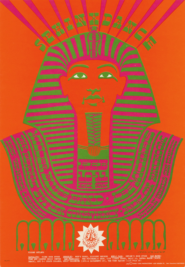 Appraisal: VARIOUS ARTISTS PSYCHEDELIC POSTERS Group of posters - Sizes vary