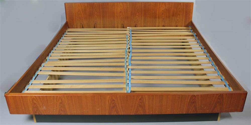 Appraisal: W B MOBLER DANISH MODERN BED a simple and minimalist