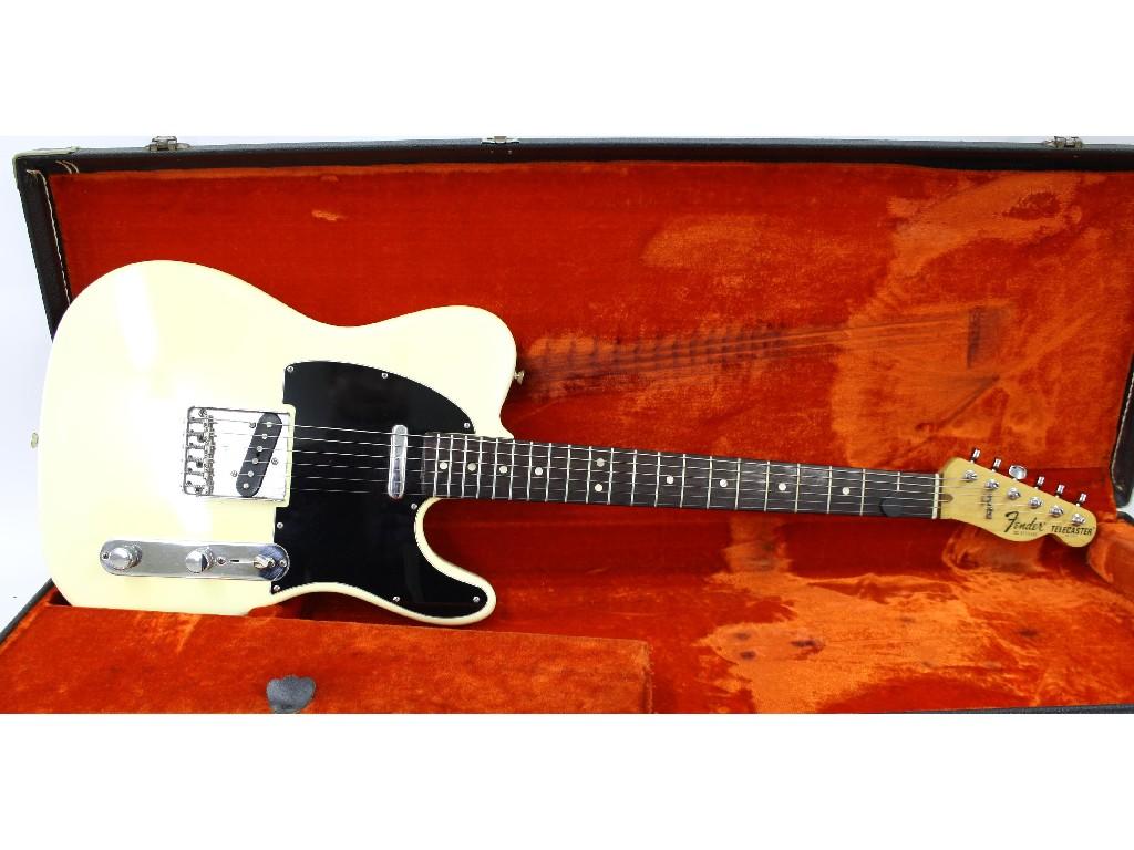 Appraisal: Fender Telecaster electric guitar serial no S circa the fret