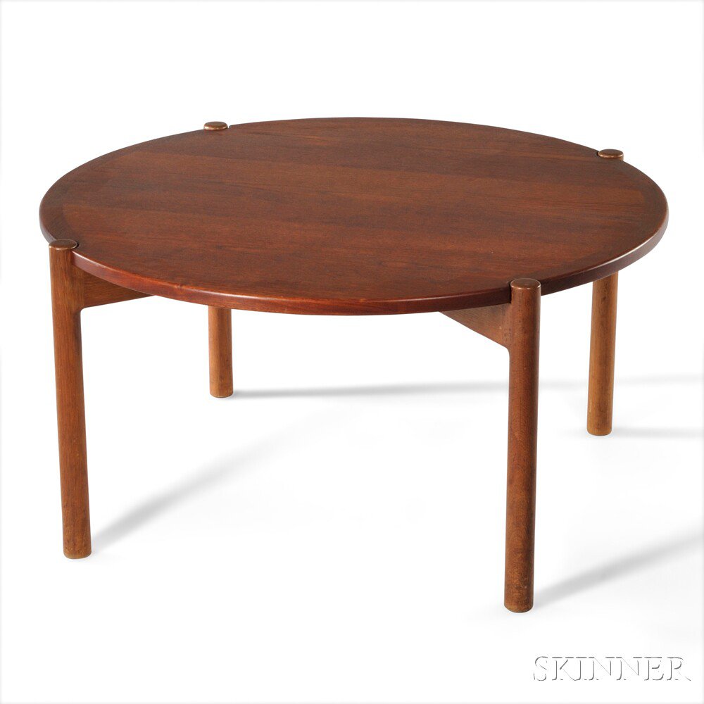 Appraisal: Hans Wegner Coffee Table Teak laminate Cabinetmaker Johannes Hansen Denmark