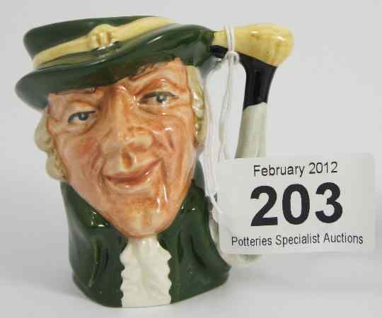 Appraisal: Royal Doulton Miniature Character Jug Regency Beau D