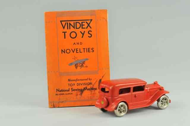 Appraisal: VINDEX SALESMAN SAMPLE OLDSMOBILE SEDAN c cast iron painted in