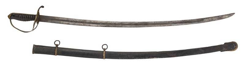 Appraisal: Nashville Plow Works Cavalry Saber - in blade hilt marked