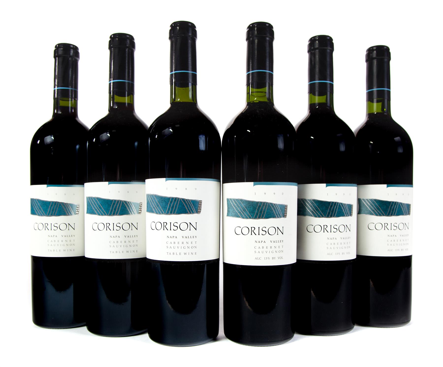 Appraisal: CORISON CABERNET SAUVIGNON VERTICAL Rutherford Napa Valley bottles ml