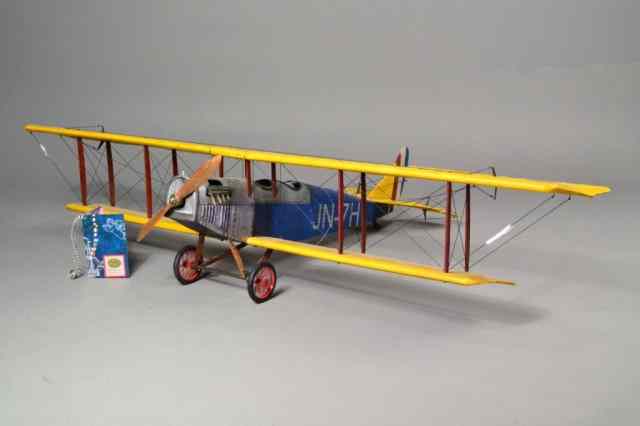 Appraisal: CURTISS JENNY JN- H TWO SEATER BIPLANEAuthentic reproduction by the